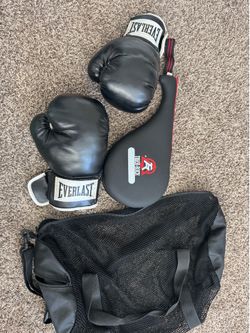 Boxing Gloves + Kick Pad Training Set