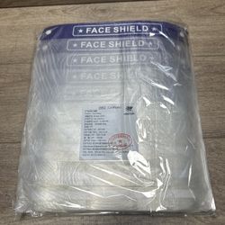 10 Safety Full Face Shield Reusable FaceShield Clear Washable