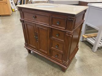  $69.00  Dimensions:  Height: 36″ Width: 36″ Depth: 22″ Available for pick up at the Southcenter Store only.  1 in stock  Walnut Finish Ornate Wooden 