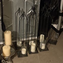 9 Candle Stands $20 OBO 