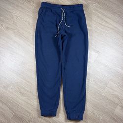 Weatherproof Navy Blue Fleece Jogger Sweatpants