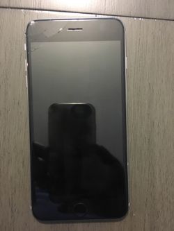 Silver iPhone 6 Plus 64gb ATT