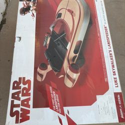 ⭐ NEW Star Wars Luke Skywalker Landspeeder Power Wheels ⭐