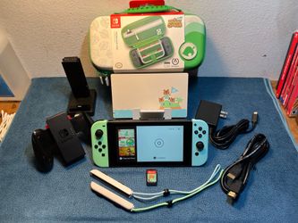 Nintendo Switch V2 Animal Crossing Edition