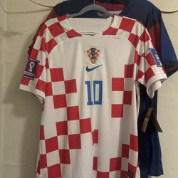 Croatia 2022 World Cup Luka Modrić Jersey