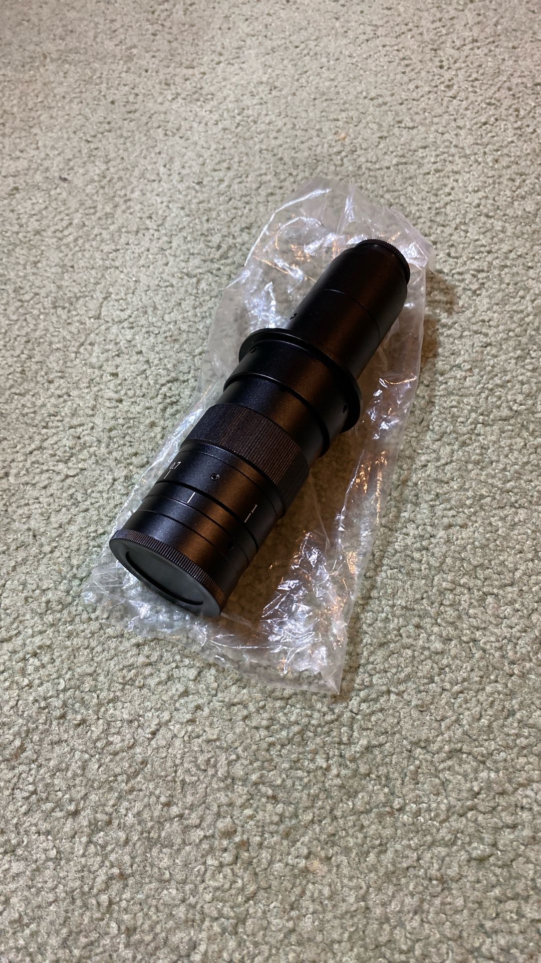 180X Zoom Microscope Camera Lens 25mm C Mount