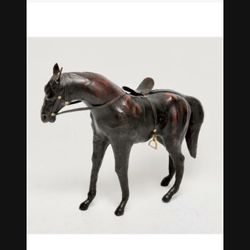 Vintage leather horse