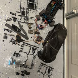 Tamiya TT-02 AWD RC Car Parts Lot