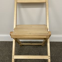 1942 Wood Folding Chair