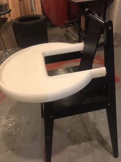 High chair for baby.