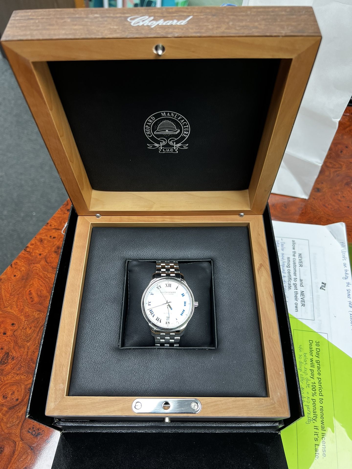 Chopard 1937 Classic Watch (Silver Color)