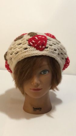 Beret Hat Handmade Crochet 🧶 