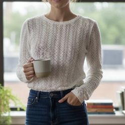 White blouse, size M