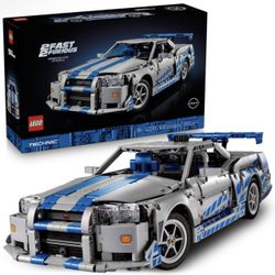 LEGO Technic 2 Fast 2 Furious Nissan Skyline GT-R R34 Car 42210