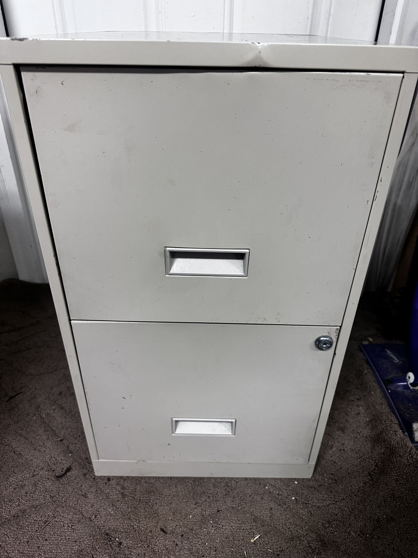 Small Two Drawer Filing Cabinet