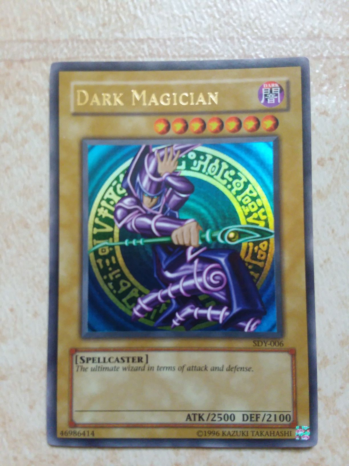 1x Dark Magician - PL SDY-006 Holo Foil Ultra Rare - YuGiOh Card.