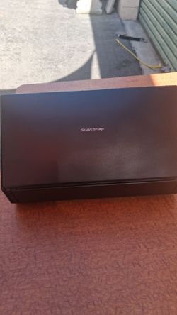 Fujitsu ScanSnap iX500 wireless color scanner.