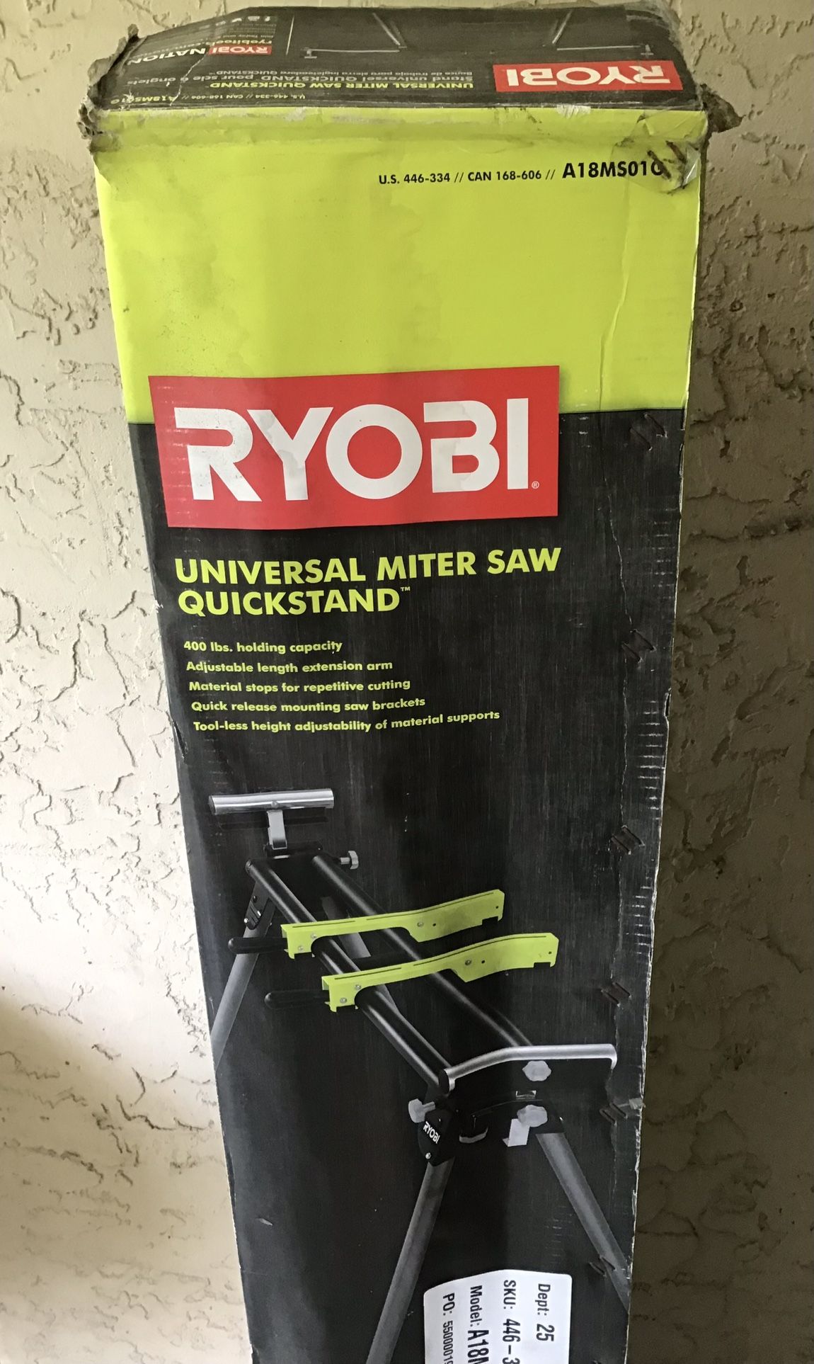 RYOBI Mitter Saw Quick stand