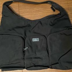 Gucci Black Nylon Shoulder Bag 