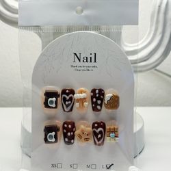 Size Large cute push on/press on nails