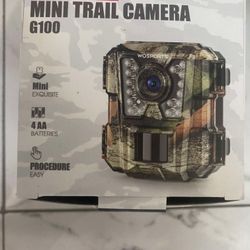 Wosports Mini Trail Camera 1080P HD Wildlife Scouting Hunting Camera with IR 