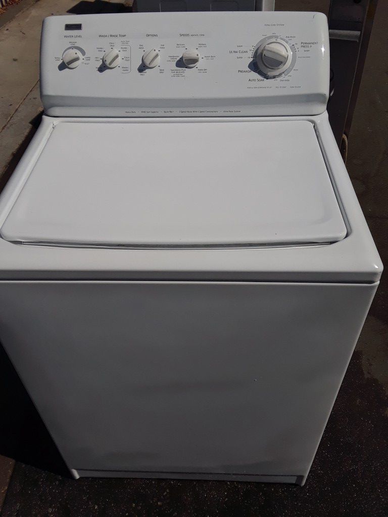 Kenmore washer works perfect.$165