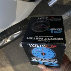 APEXi Mechanical Boost Meter- Black