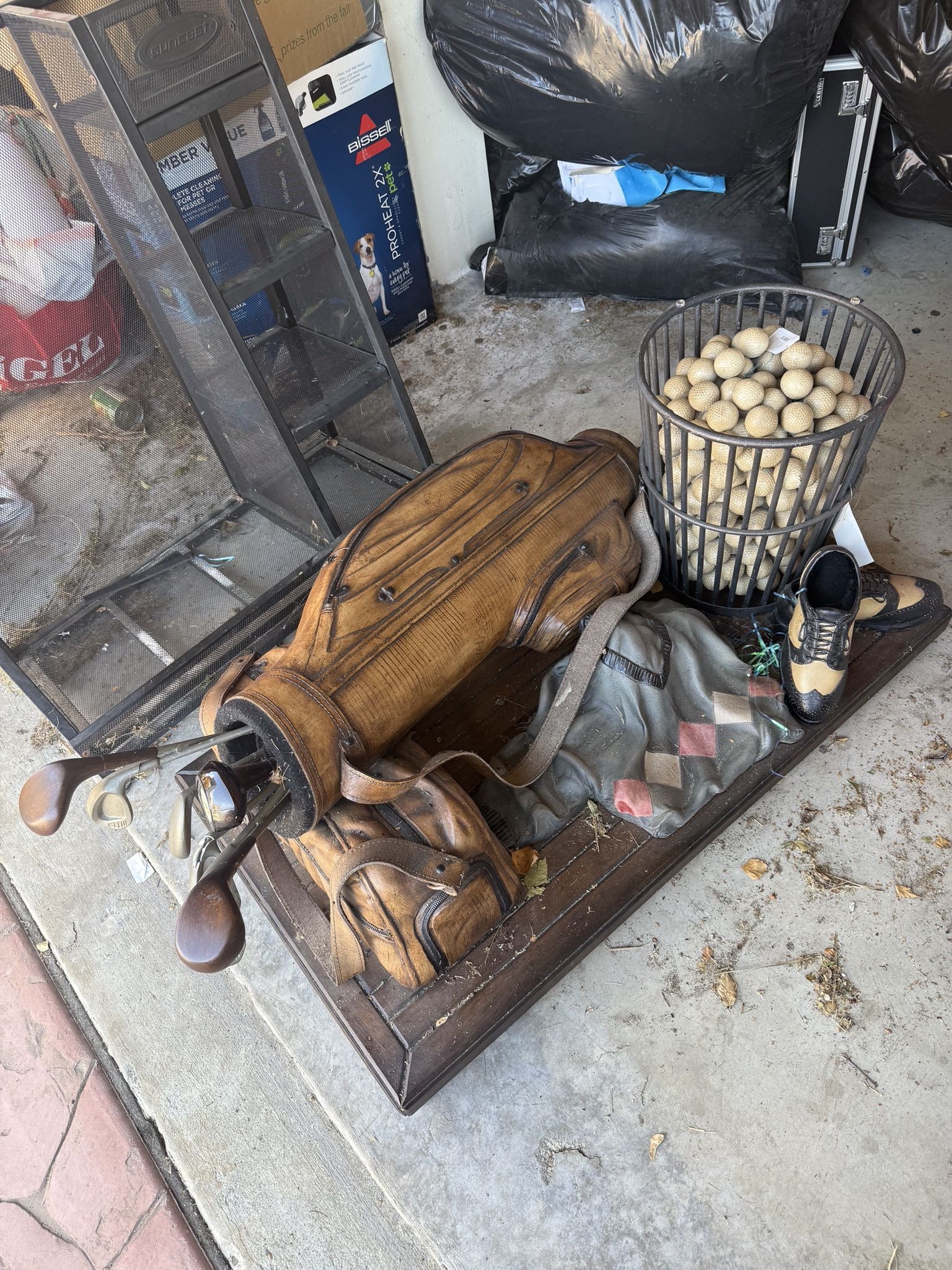 Vintage Golf Coffee Table