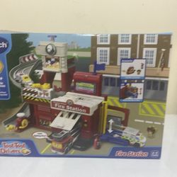 VTech Toot-Toot Drivers Fire Station playset