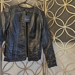 Studded Leather Jacket