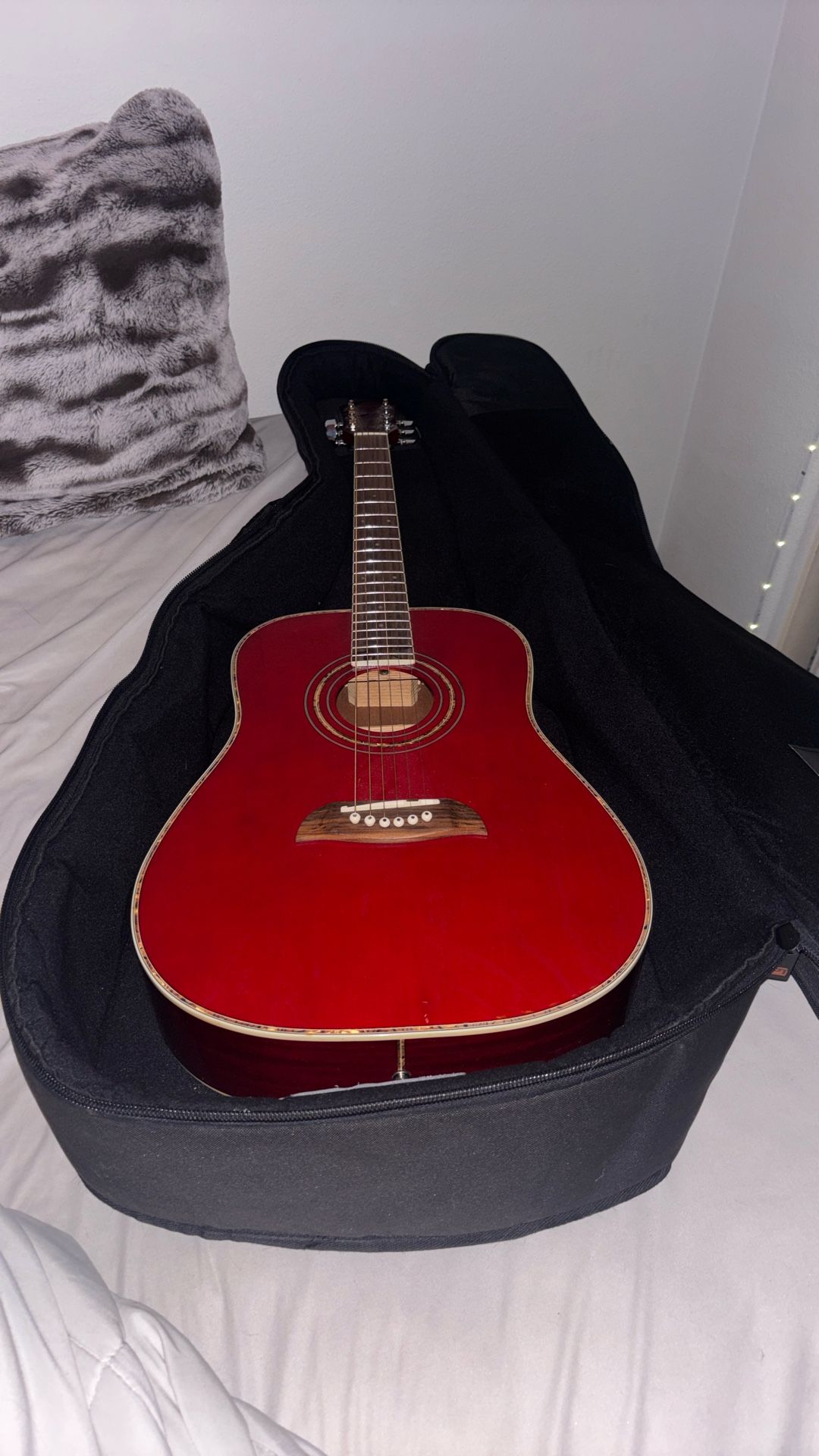 Acoustic Guitar& Guitar Backpack Case