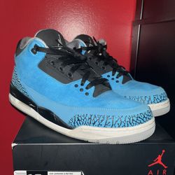 Jordan Retro 3 Powder Blue