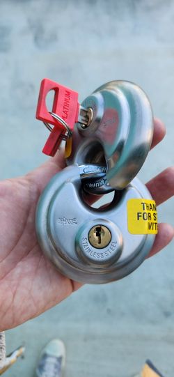 Storage Unit Padlocks With Keys