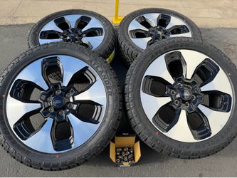 2026 Ford F-150 F150 22" OEM Rims Wheels & NEW Tires Lincoln Navigator Expedition Lightning Stealth King Ranch Platinum
