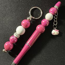 Sanrio Pen & Keychain Set 