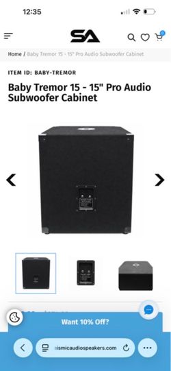 Sonido baby tremor como nuevo