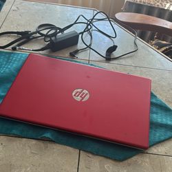 Laptop HP 15.6 Inch Scarlet Red (Firm On Price)