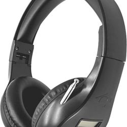 Portable Personal FM Radio Headphones Ear Muffs with Best Reception, Wireless Headset with Built in Radio for Mowing, Jogging, Walking, Daily Works Po