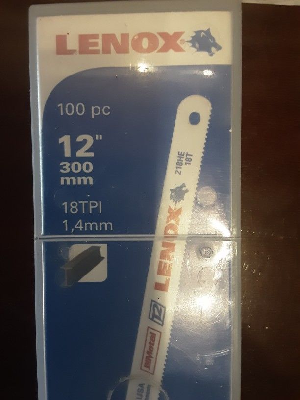 Lenox Hacksaw Blades 100 Pc