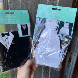 12 Favor Boxes Of Bride And Groom