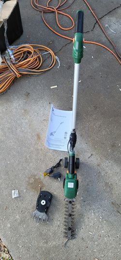 Scotts cordless shrubs shear with pole