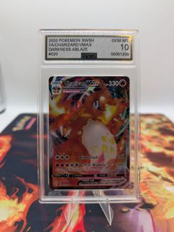 Pokemon Darkness Ablaze Charizard VMAX 020/189 AGS Mint 10 Rare 2020