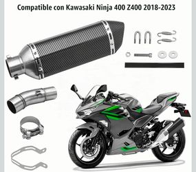 Exhaust for kawasaki ninja  400 z(contact info removed)-2023