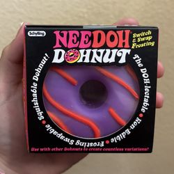 RARE Needoh Frosted Donut 
