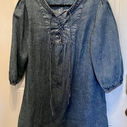 Denim Dress Size 10