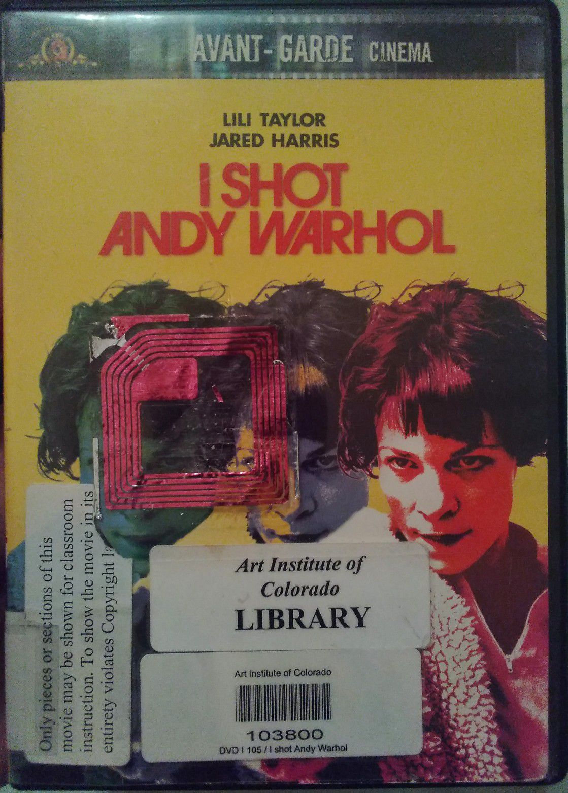 I Shot Andy Warhol DVD