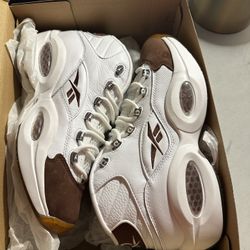 Reebok Question Mocha Size 9.5