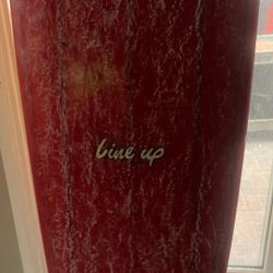 Surfboard Line Up 10’ Glassed In Fin Old School