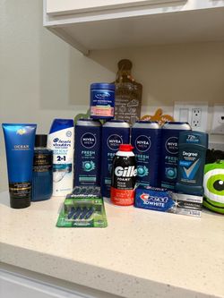 Men's Grooming Bundle – Nivea, Gillette, Degree & More