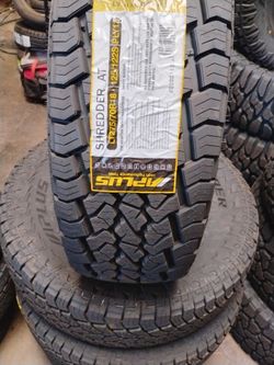 New set of tires 275 70 18 Lt all terrain